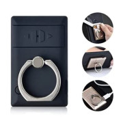 Mobile Stand With Rechargeable Lighter (Black)