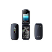 Bytwo B301 folding Flip Mobile Phone Magic Voice (Black)
