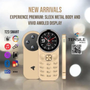 Tensile T23 Sleek Metal Body And Amoled Display (Golden)
