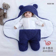 Premium Quality Baby Blanket (Navy blue)