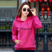 Ladies Premium Quality Winter Hoddies (Majenta Rose)