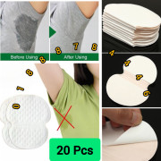 Disposable Underarm Sweat Pads (20 Pcs)